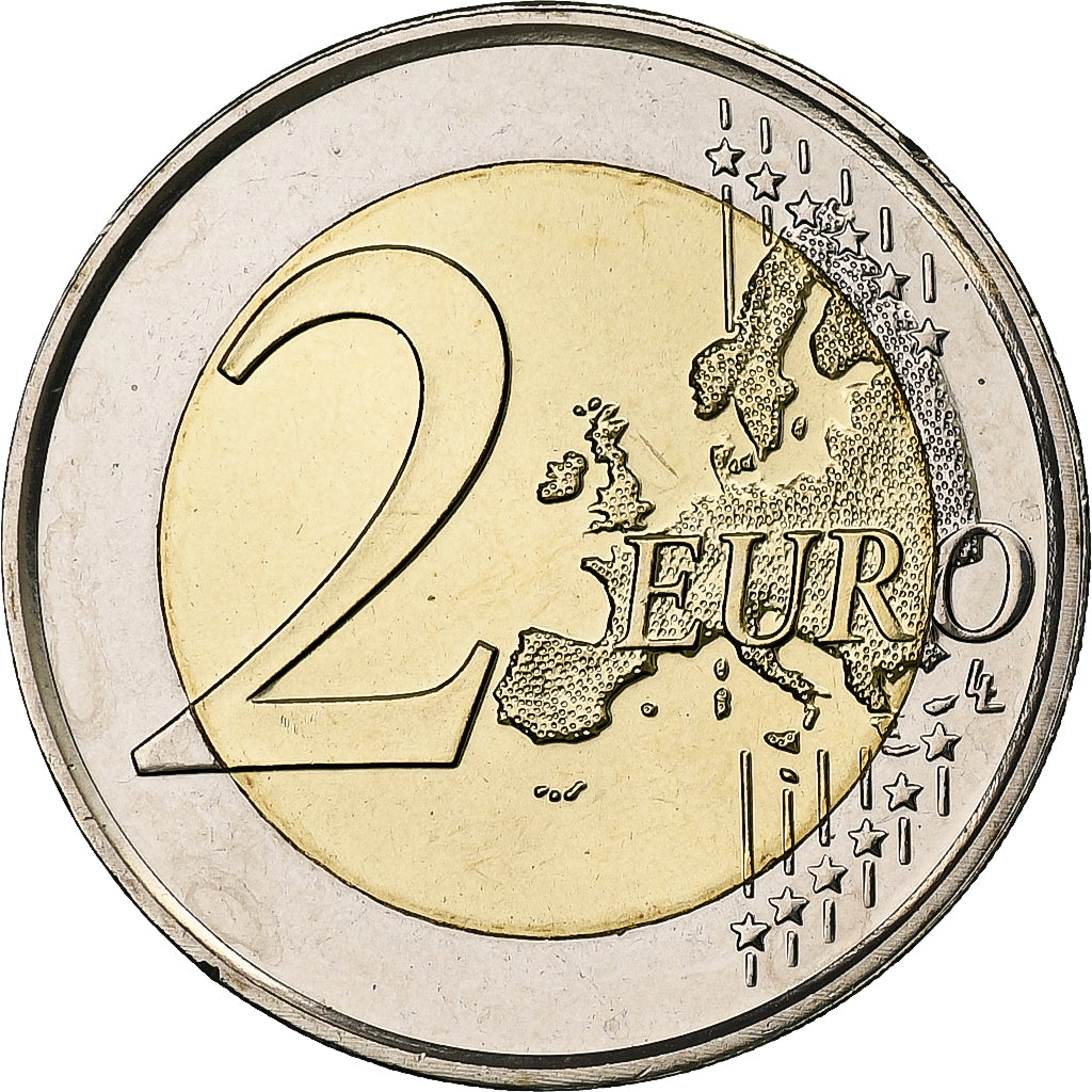 Países Bajos, 2 Euro, 200th Anniversary - Kingdom of Netherlands, 2013