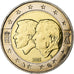 Belgium, Albert II, 2 Euro, Belgium-Luxembourg economic union, 2005, Brussels