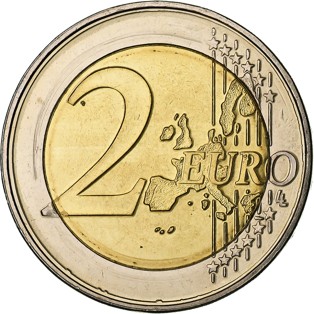 Belgio, Albert II, 2 Euro, Atomium, 2006, Brussels, Bi-metallico, SPL, KM:241