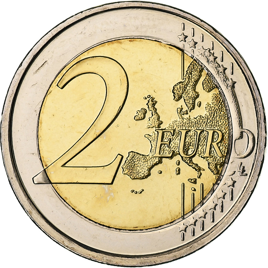 Belgien, Albert II, 2 Euro, Universal Declaration of Human Rights, 2008