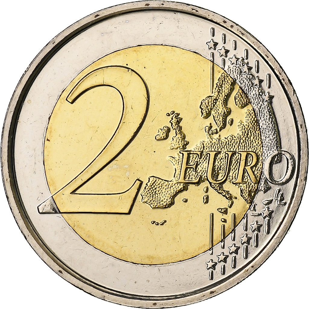 Bélgica, 2 Euro, Royal Meteorological Institute, 2013, Brussels, Bimetálico