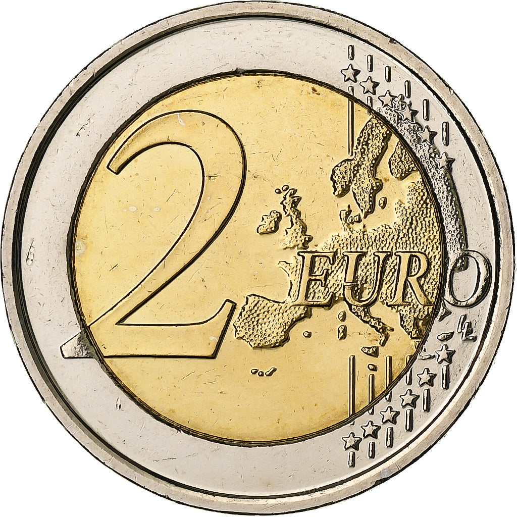 Belgio, 2 Euro, Croix Rouge, 150 ans de la Croix Rouge, 2014, Brussels