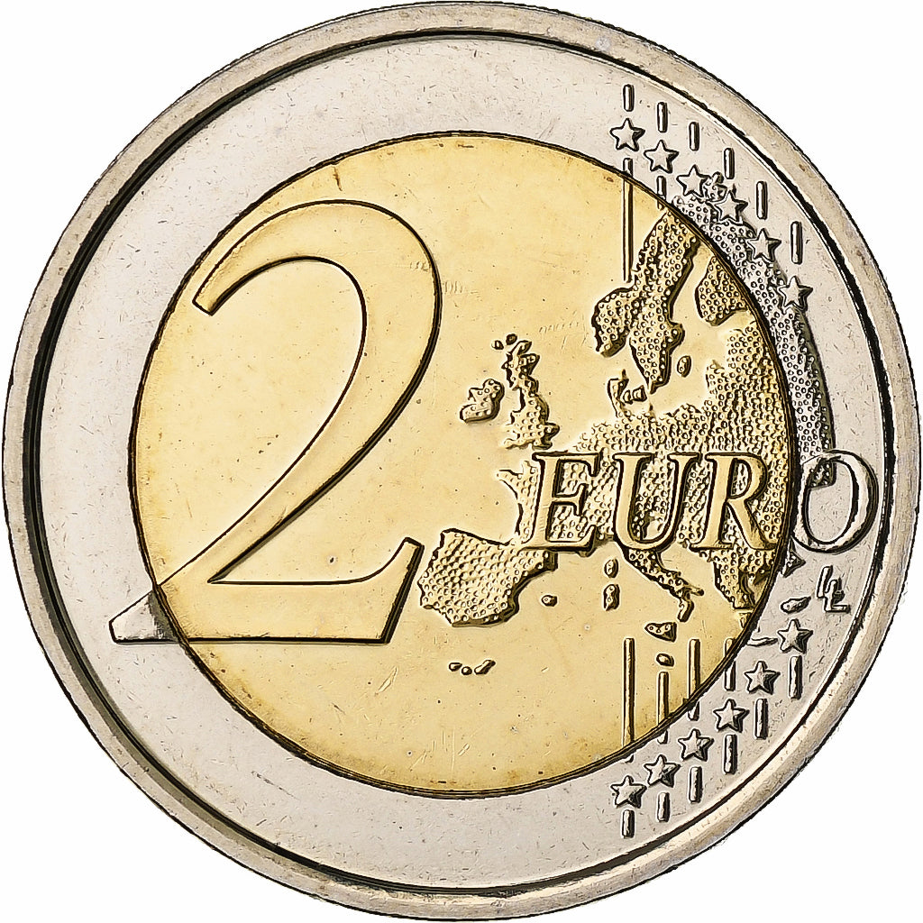 Belgium, 2 Euro, 200 ans de l'Université de Gand, 2017, Brussels, Bi-Metallic