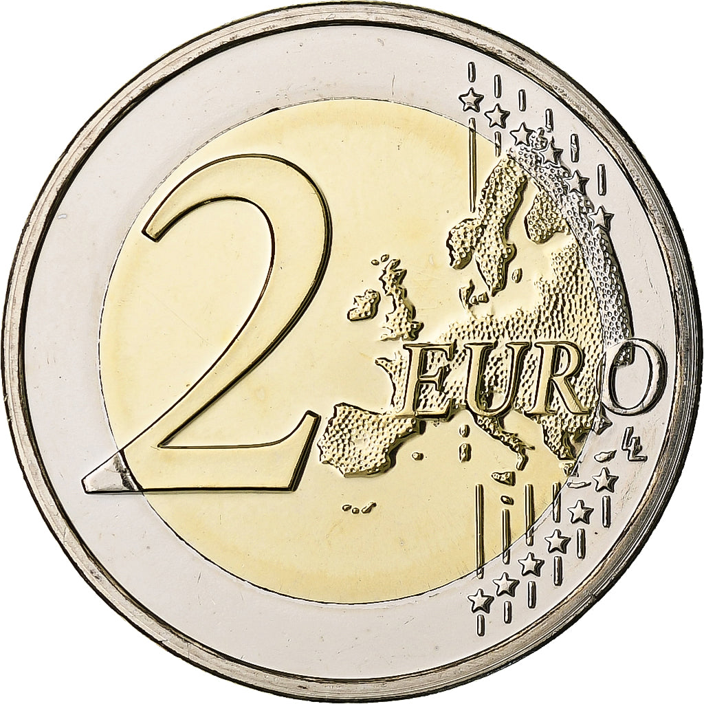 Belgium, 2 Euro, 50 Ans / Mai 1968, 2018, Brussels, Bi-Metallic, MS(64)