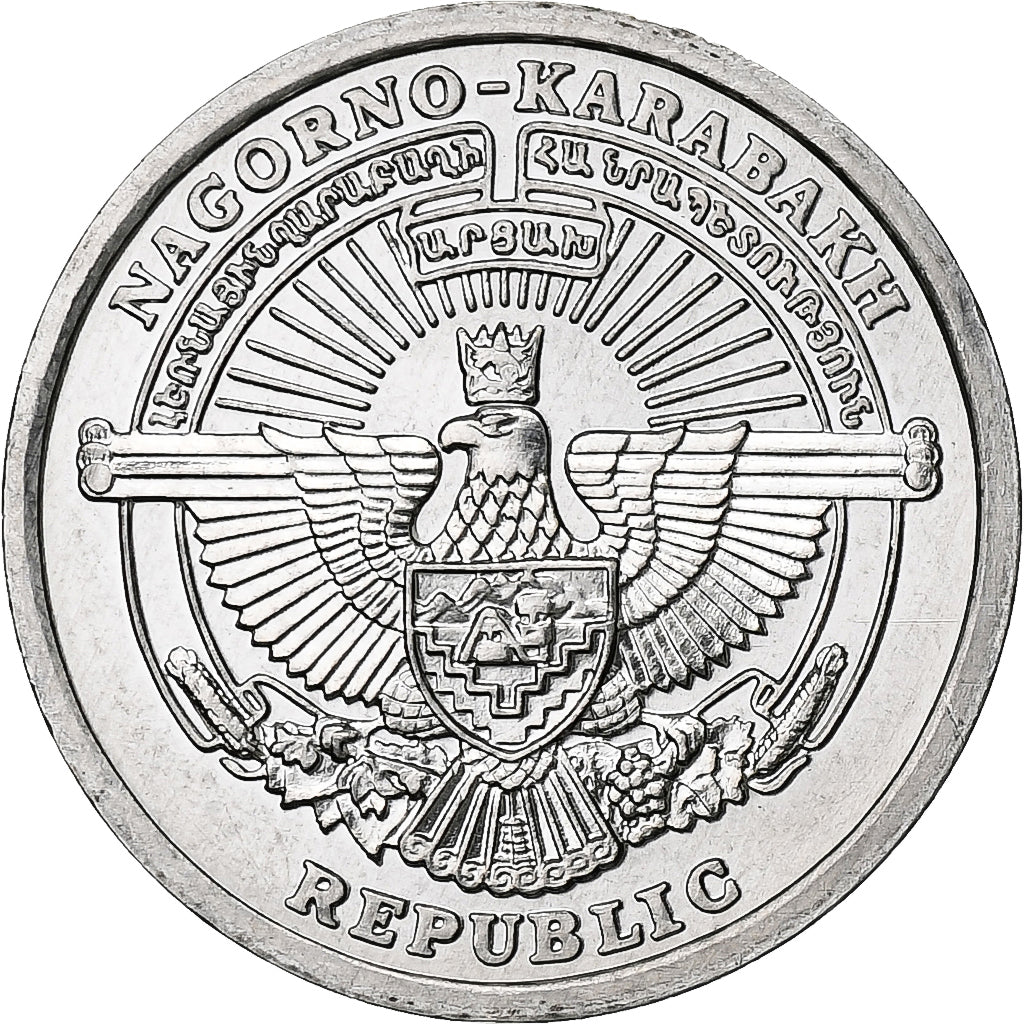 Armenia, 50 Luma, Antelope, 2004, Aluminum, MS(63)