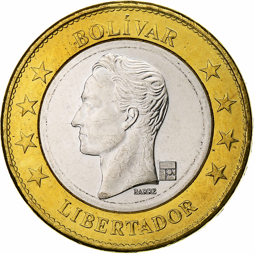 Venezuela, Bolivar, 2018, Maracay, Bi-Metallic, UNC-