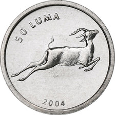 Armenia, 50 Luma, Antelope, 2004, Aluminum, MS(63)