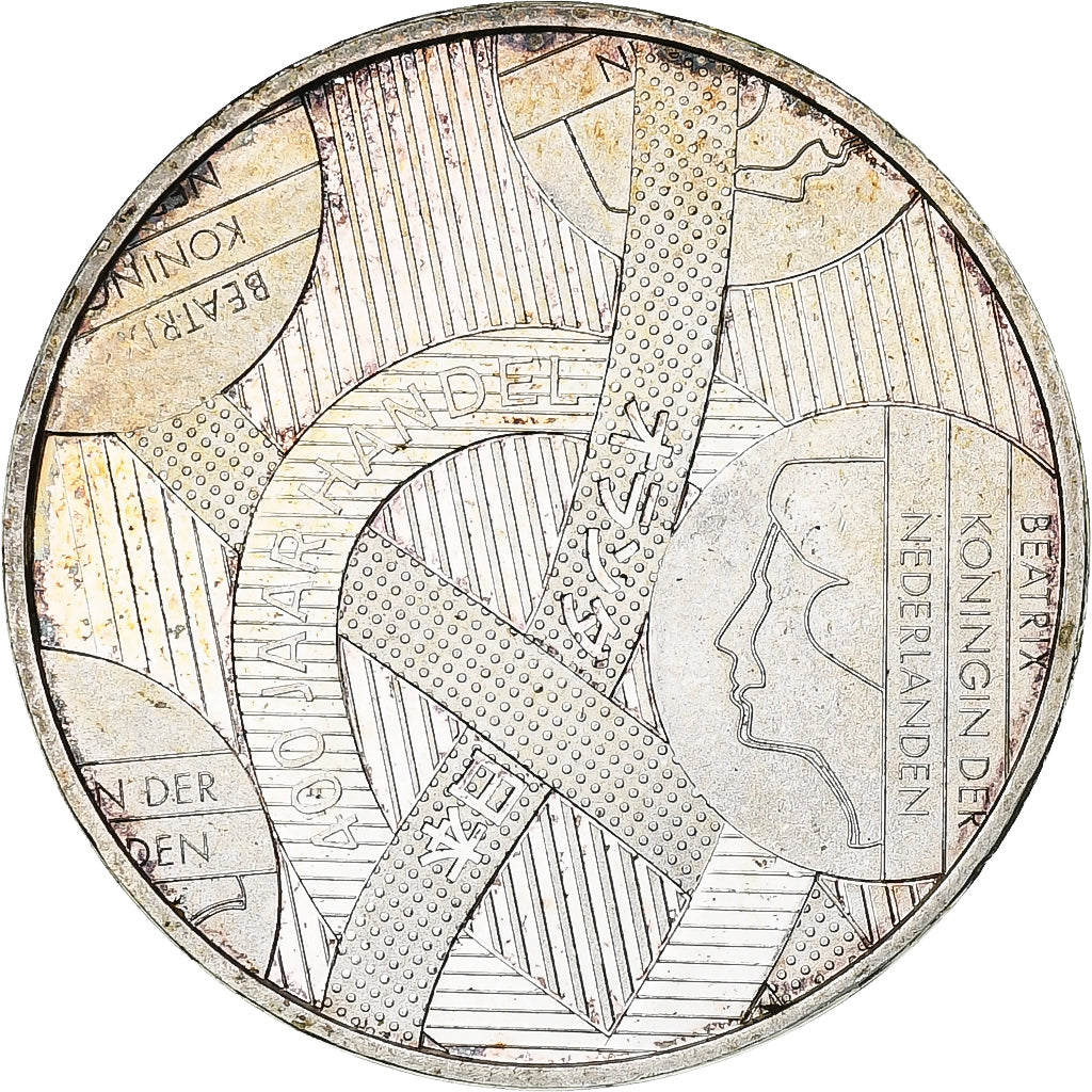 Nederland, 5 Euro, Béatrix, 400 Anniversary - Trade with Japan, 2009, Utrecht