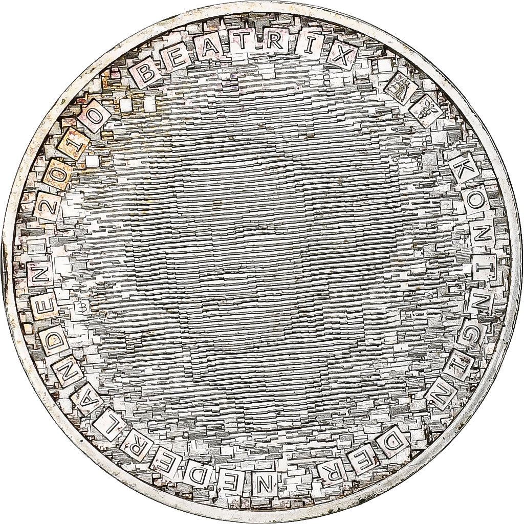 Niederlande, Beatrix, 5 Euro, Max Havelaar, 2010, Utrecht, Silver Plated Copper