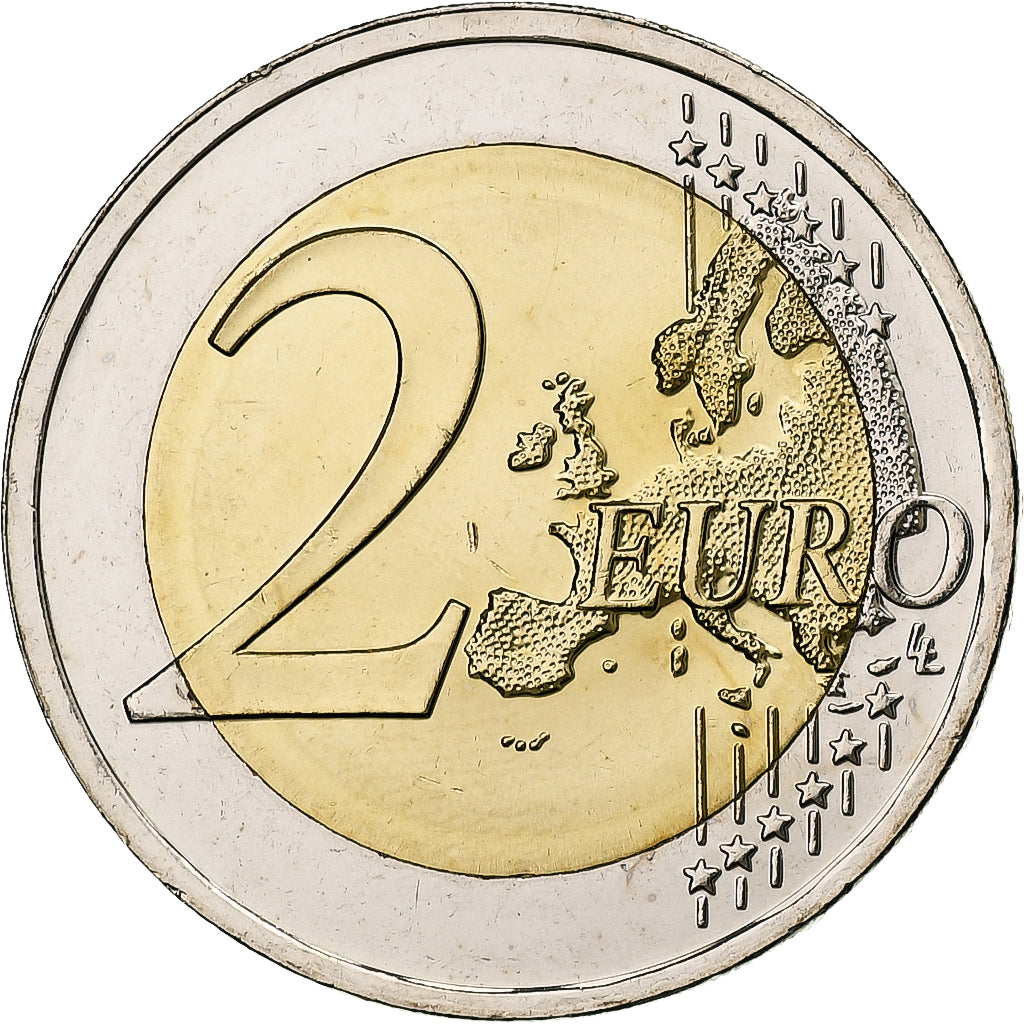 Litwa, 2 Euro, 2015, Vilnius, Bimetaliczny, MS(63)