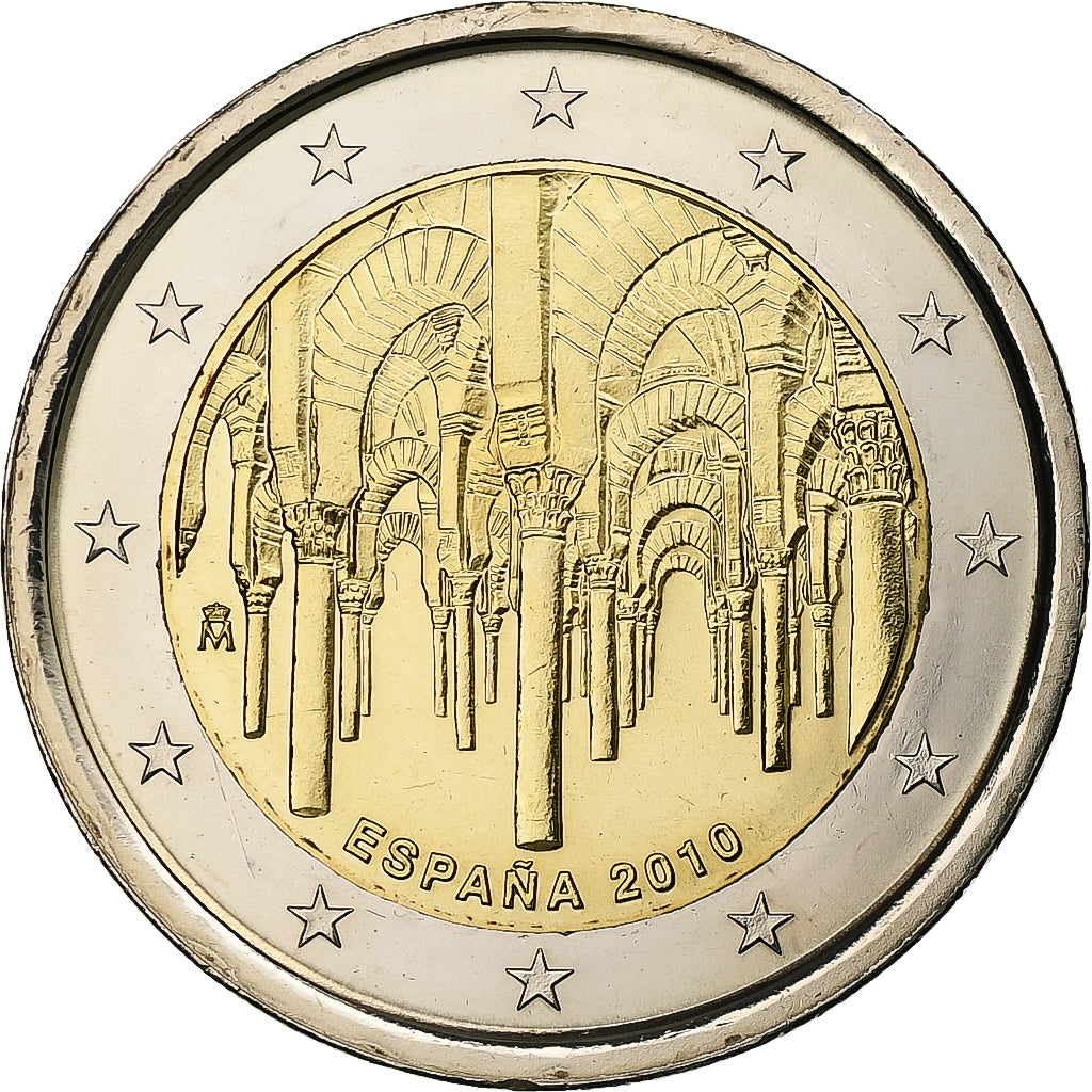 España, 2 Euro, Córdoba, 2010, Madrid, Bimetálico, SC