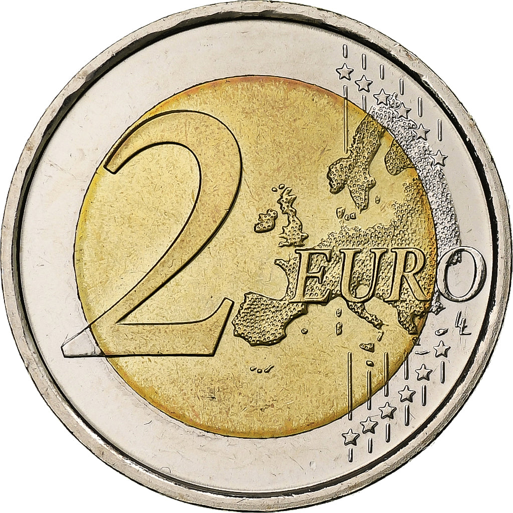 Spanje, 2 Euro, Escurial, 2013, Madrid, Bi-Metallic, UNC-