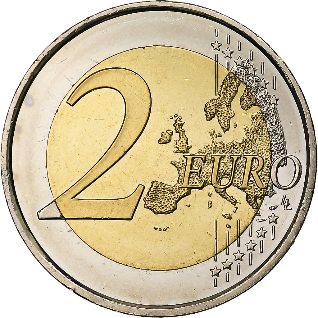 Spain, 2 Euro, Churches of Asturias, 2017, Madrid, Bi-Metallic, MS(63)