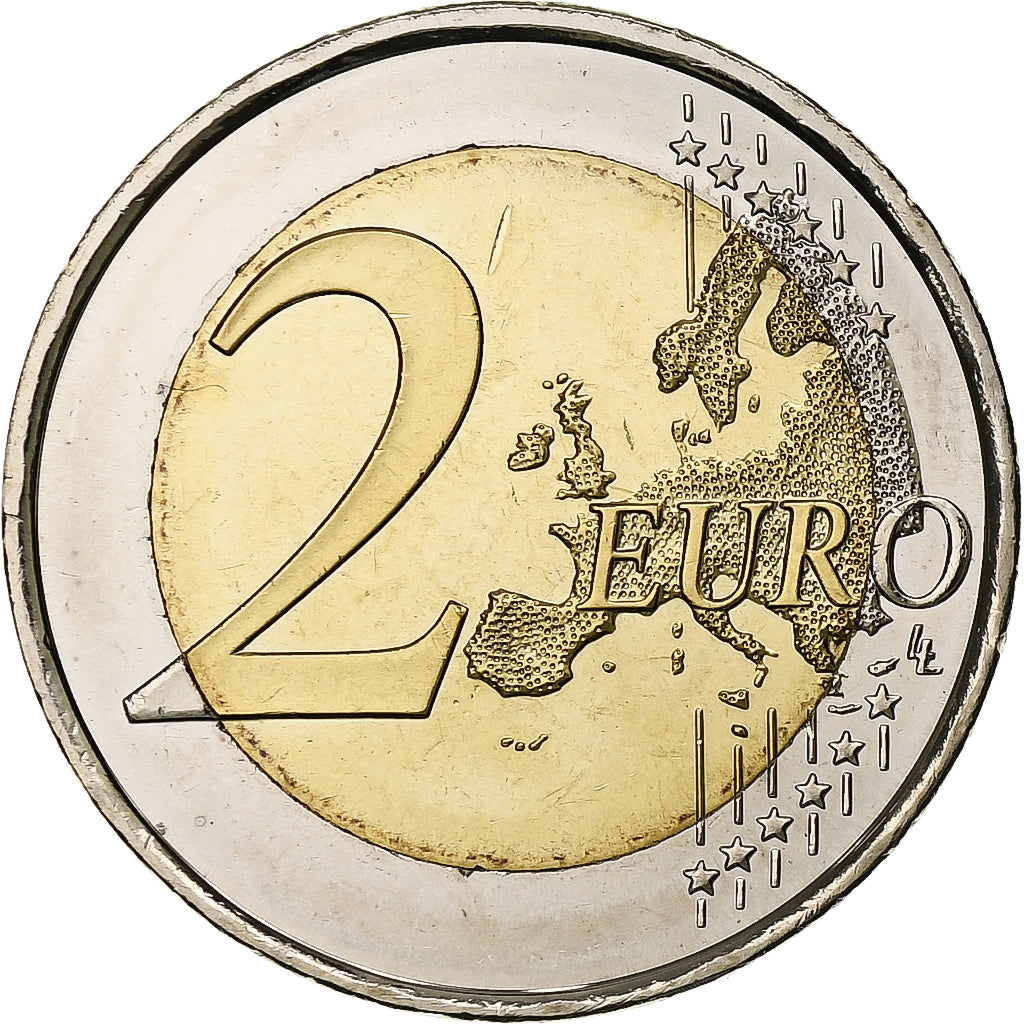 Spain, 2 Euro, Santiago de Compostela, 2018, Madrid, Bi-Metallic, MS(63)