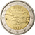 Finlandia, 2 Euro, 90th Anniversary of Independence, 2007, Vantaa, Bimetaliczny
