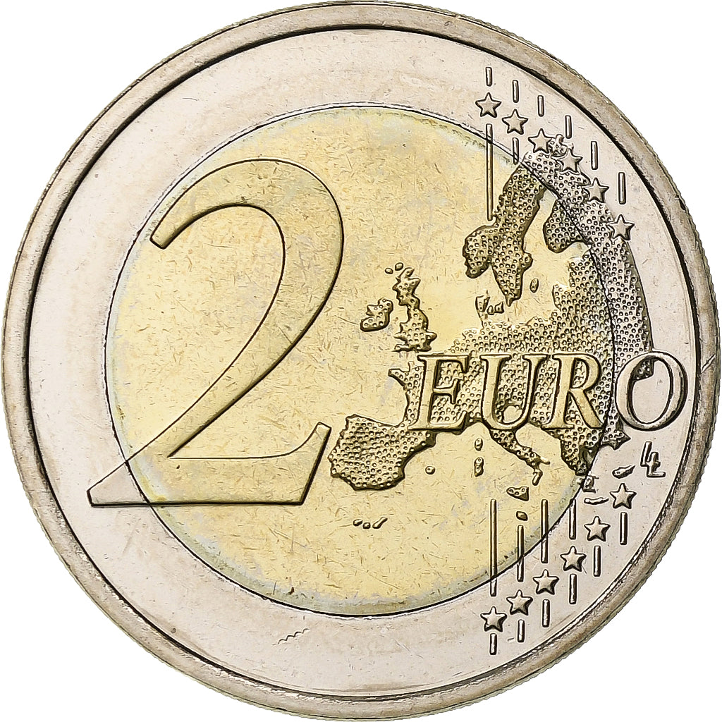 Finland, 2 Euro, Tove Jansson, 2014, Vantaa, Bi-Metallic, MS(63)