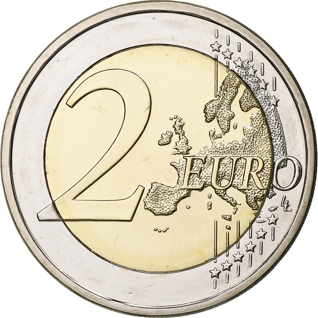 Finland, 2 Euro, Georg Henrik von Wright, 2016, Vantaa, Bi-Metallic, MS(63)