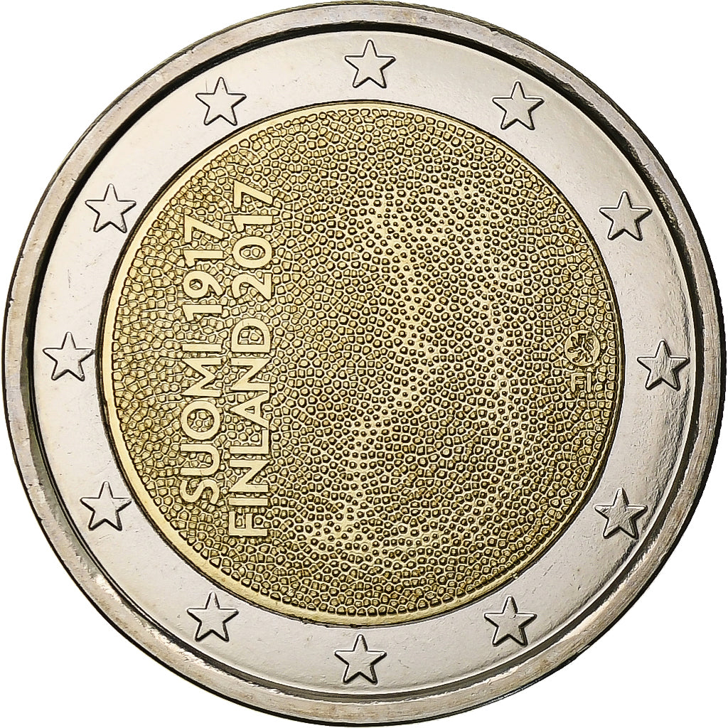 Finlandia, 2 Euro, Independence, 2017, Vantaa, Bi-metallico, SPL