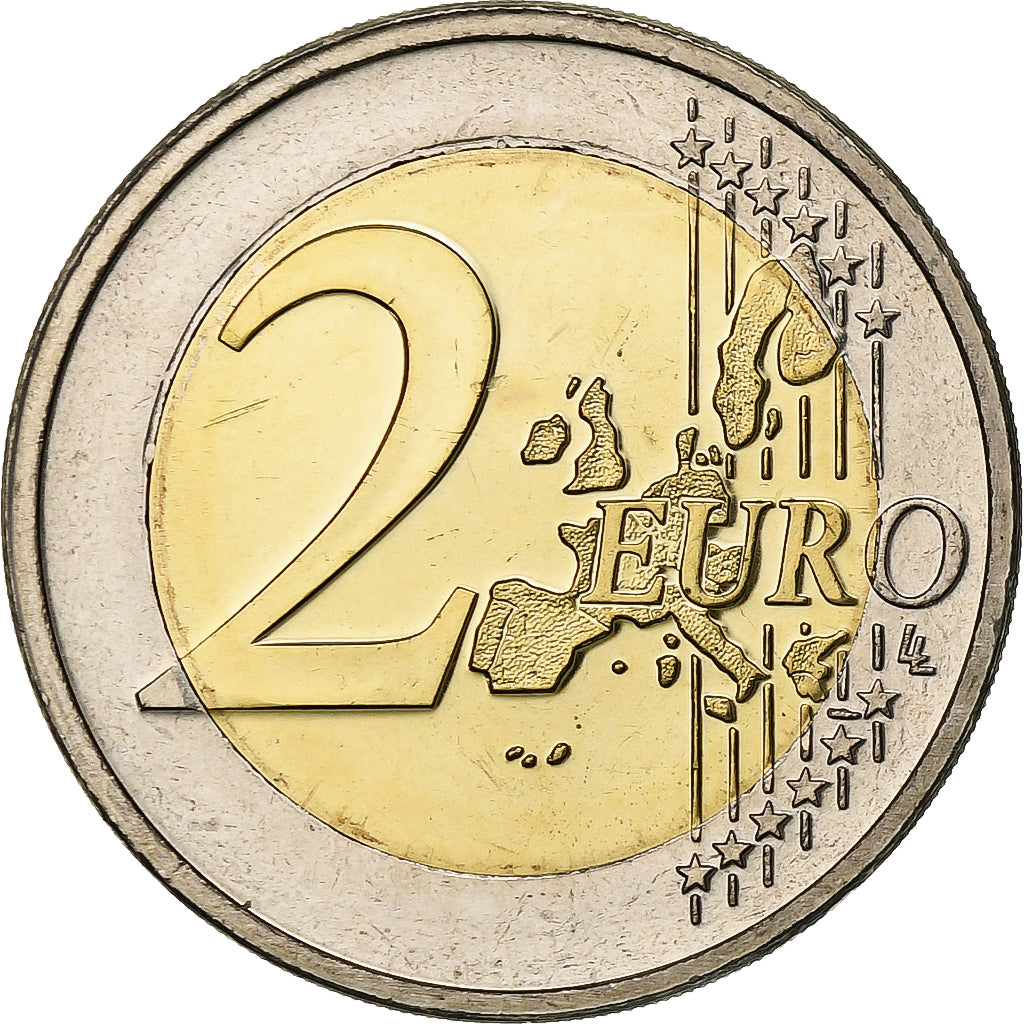 Lussemburgo, 2 Euro, Monogramme of Henri I, 2004, Utrecht, Bi-metallico, SPL