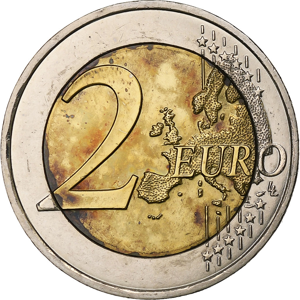 Luxembourg, 2 Euro, Palais grand-ducal, 2007, Pessac, Bi-Metallic, MS(60-62)