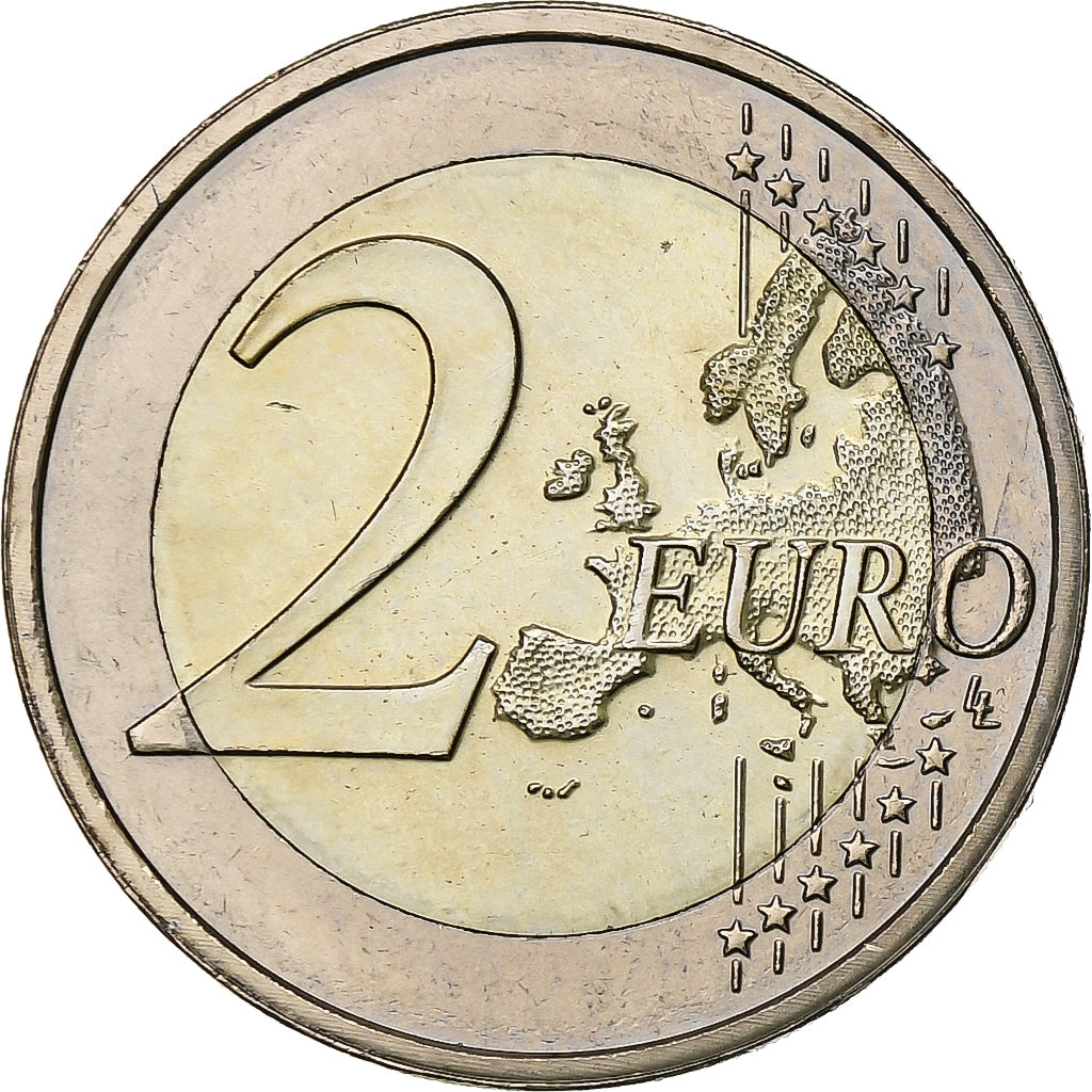 Luxembourg, 2 Euro, Guillaume IV, 2012, Utrecht, Bi-Metallic, MS(63)
