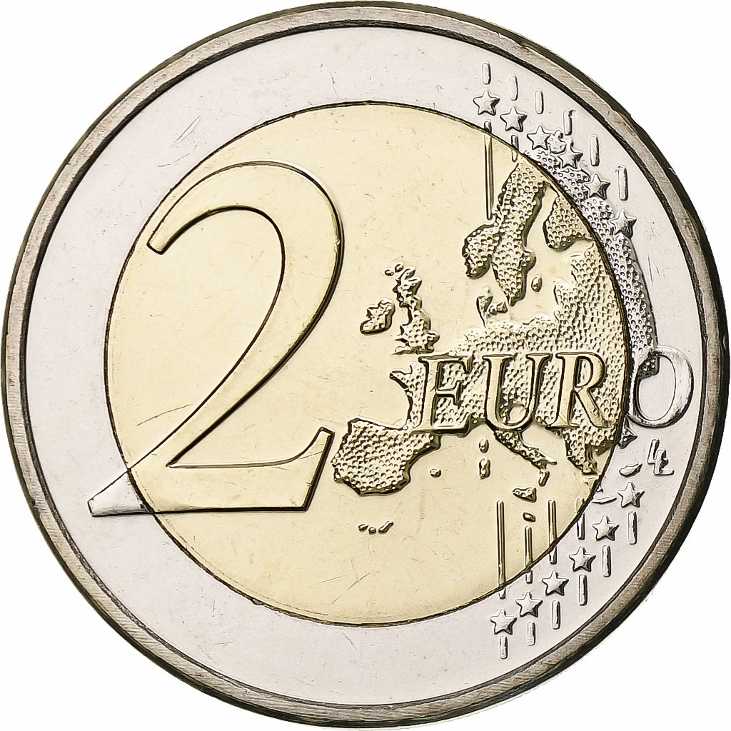 Luxemburg, Henri I, 2 Euro, 15th Anniversary - Accession to the Luxembourg