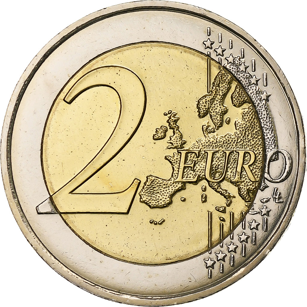 Frankreich, 2 Euro, 50 ans du traité de l'Élysée, 2013, Pessac, Bi-Metallic