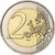 France, 2 Euro, Sidaction, 2014, Pessac, Bimétallique, SPL