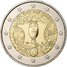 France, 2 Euro, UEFA Euro 2016, 2016, Pessac, Bimétallique, SPL