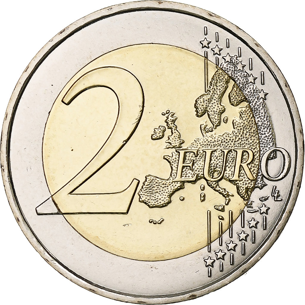 Frankreich, 2 Euro, François Mitterrand, 2016, Pessac, Bi-Metallic, UNZ