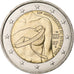 France, 2 Euro, Ruban Rose, 2017, Pessac, Bi-Metallic, MS(63)