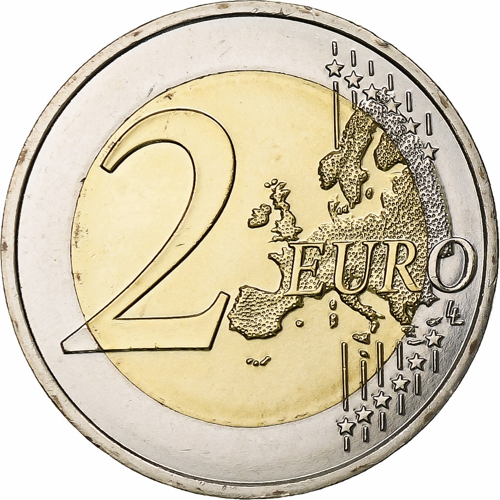 France, 2 Euro, Simone Veil, 2018, Pessac, Bi-Metallic, MS(63)