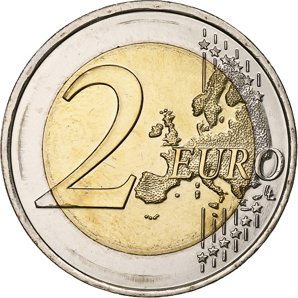 Francja, 2 Euro, bleuet de France, 2018, Pessac, Bimetaliczny, MS(63)