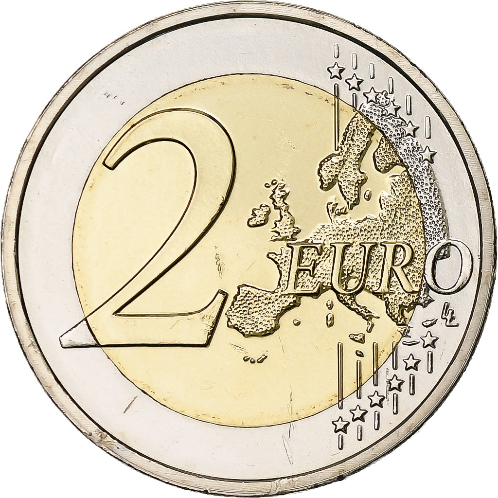 Malta, 2 Euro, Republic of Malta, 2015, Bi-Metallic, MS(63)