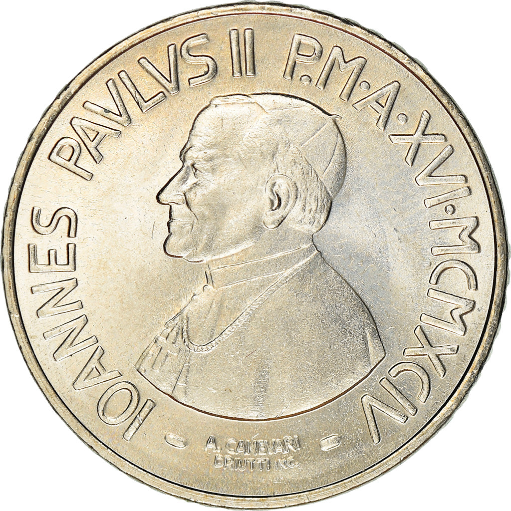 Coin, VATICAN CITY, John Paul II, 100 Lire, 1994, Roma, MS(63), Copper-nickel