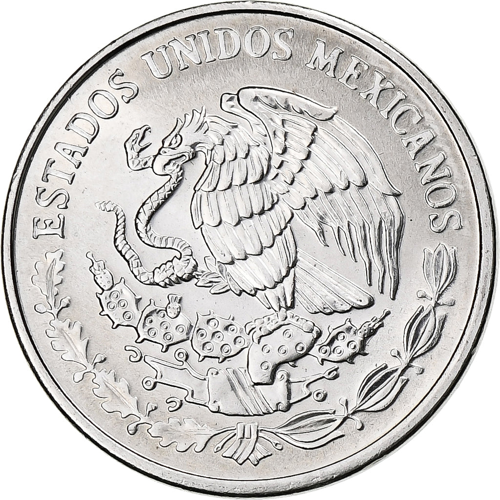 Mexico, 10 Centavos, 2001, Mexico City, Stainless Steel, MS(63), KM:547
