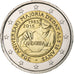 Andorra, 2 Euro, majorité à 18 ans, 2015, Pessac, Bi-Metallic, MS(63)