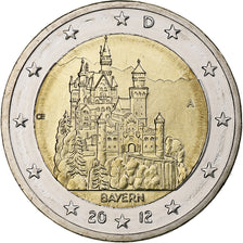 Germany, 2 Euro, Bayern, 2012, Berlin, Bi-Metallic, MS(63), KM:305