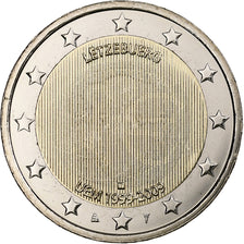 Luxembourg, Henri, 2 Euro, Union économique et monétaire, 2009, Utrecht