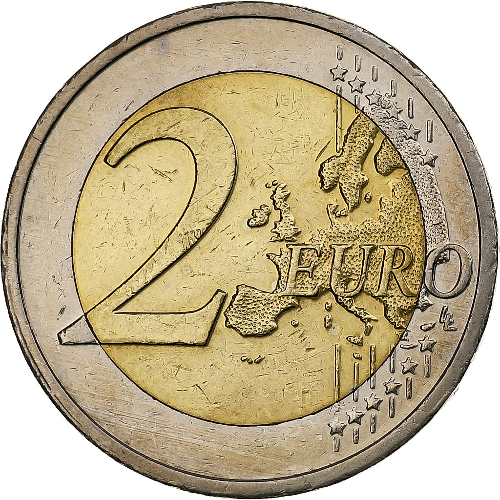 Nederland, 2 Euro, Union économique et monétaire, 2009, Utrecht, Bi-Metallic