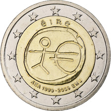 Irlande, 2 Euro, Union économique et monétaire, 2009, Dublin, Bimétallique