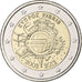 Cyprus, 2 Euro, Introduction de l'euro, 2012, Bi-Metallic, MS(64), KM:97