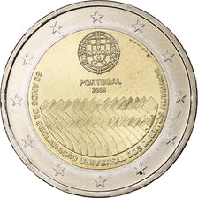 Portugal, 2 Euro, Human Rights, 2009, Lisbon, Bi-Metallic, MS(63), KM:784