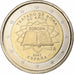 Espanha, Juan Carlos I, 2 Euro, Traité de Rome, 2007, Madrid, Bimetálico