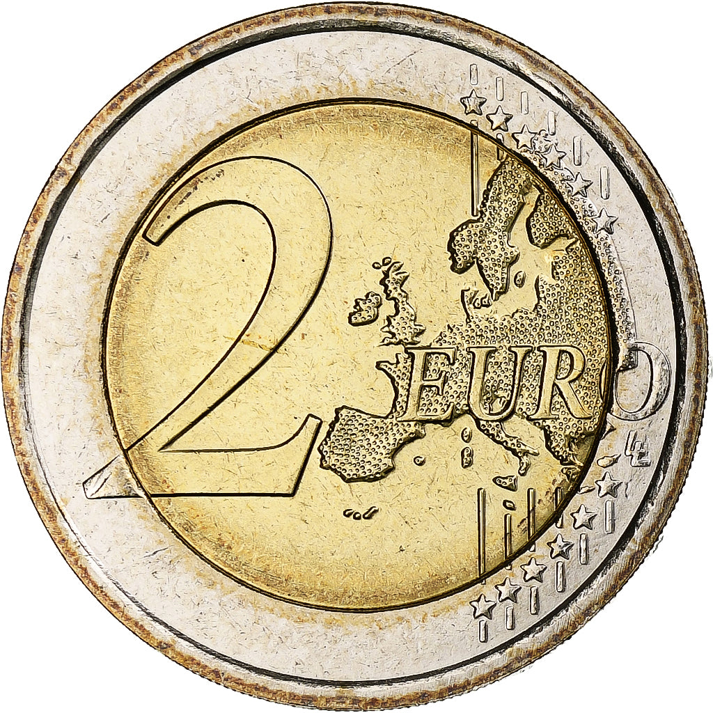 Italy, 2 Euro, Traité de Rome, 2007, Rome, Bi-Metallic, MS(63), KM:311