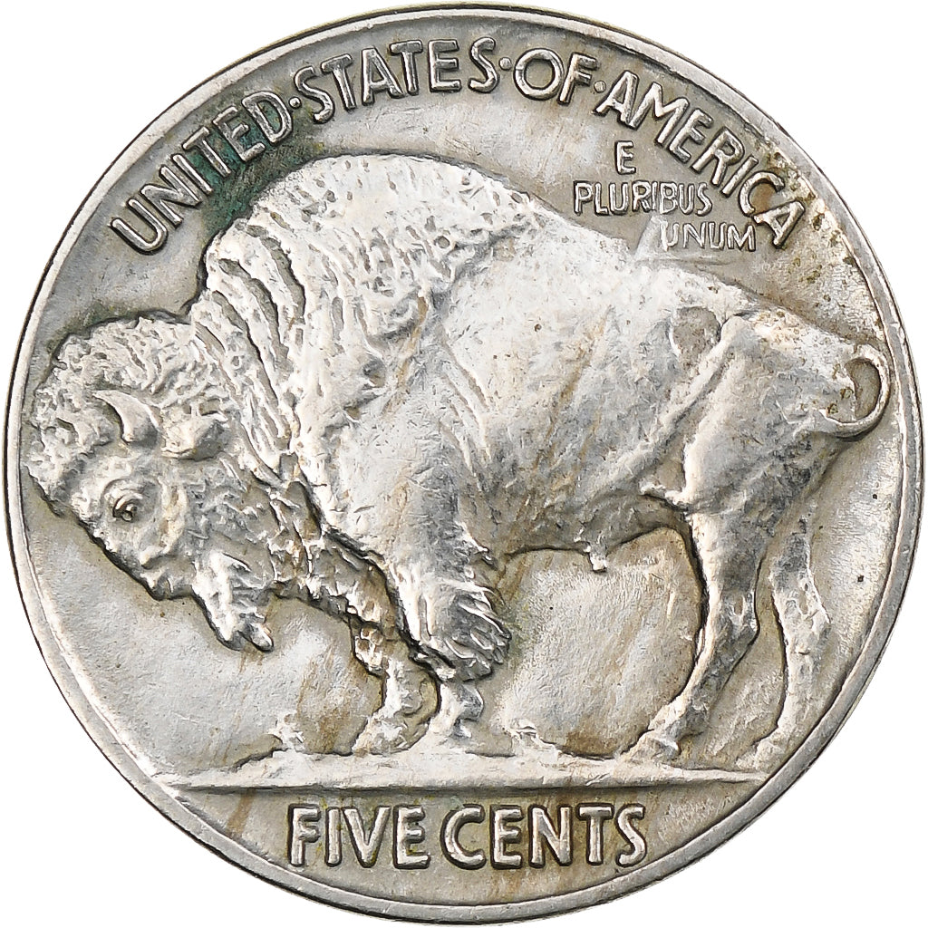 Stati Uniti, 5 Cents, Buffalo Nickel, 1913, Philadelphia, Cupronickel, BB