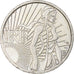 Francja, 5 Euro, Semeuse, 2008, Pessac, Srebro, AU(55-58), KM:1534