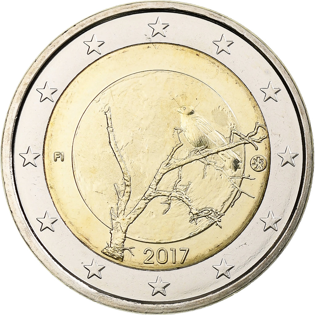 Finland, 2 Euro, Finnish Nature, 2017, Vantaa, Bi-Metallic, MS(63)