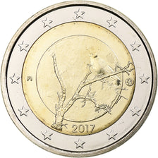 Finland, 2 Euro, Finnish Nature, 2017, Vantaa, Bi-Metallic, MS(63)