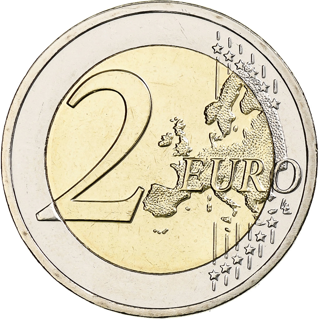Luxemburg, 2 Euro, 50th Anniversary - Accession of Grand-Duc Jean, 2014